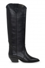 Isabel Marant BLACK 'Denvee’ heeled knee-high boots