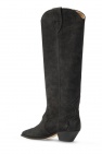 Isabel Marant BLACK 'Denvee’ heeled knee-high boots