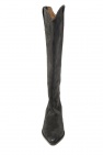 Isabel Marant BLACK 'Denvee’ heeled knee-high boots