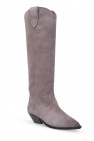 Isabel Marant PURPLE 'Denvee’ heeled knee-high boots