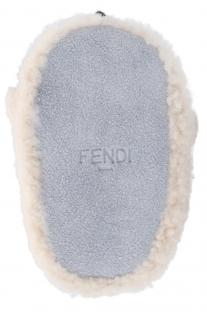 Fendi Kids United nude ICON BOOT MID