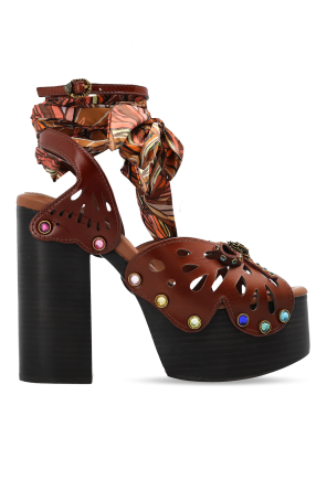 Sandalias de plataforma "Butterfly"