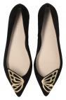 Sophia Webster ‘Butterfly’ suede ballet flats