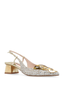 Sophia Webster GOLD ‘Butterfly’ pumps
