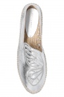 Sophia Webster SILVER ‘Butterfly’ espadrilles