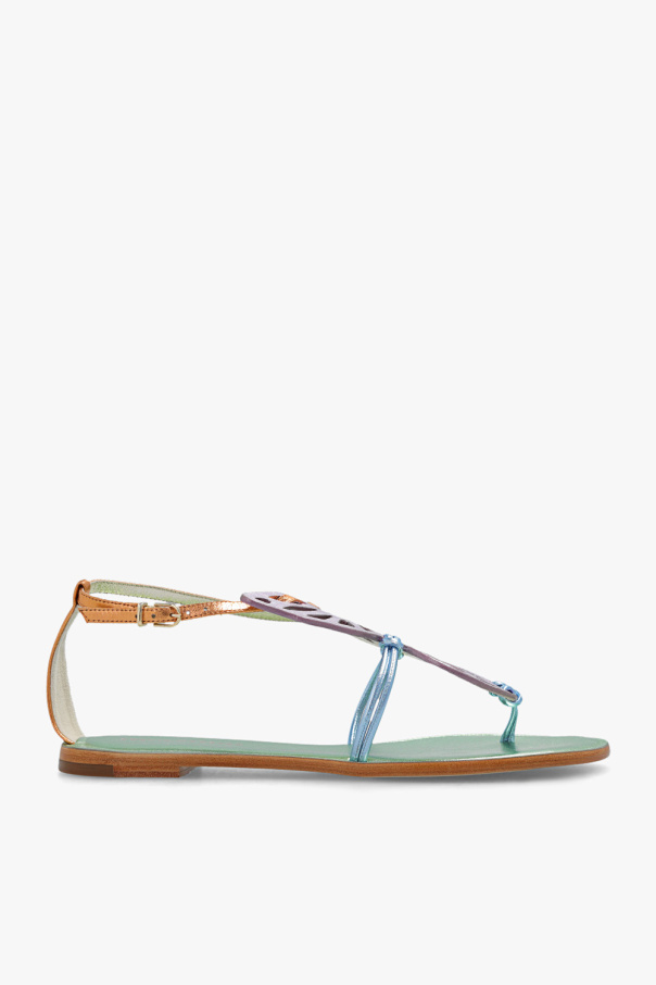 Sophia Webster ‘Butterfly’ leather sandals