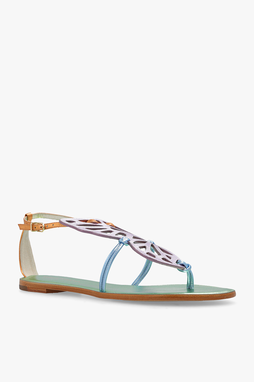 Sophia Webster ‘Butterfly’ leather sandals