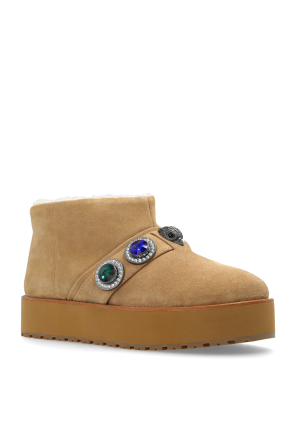 Kurt Geiger Suede Platform Snow Boots