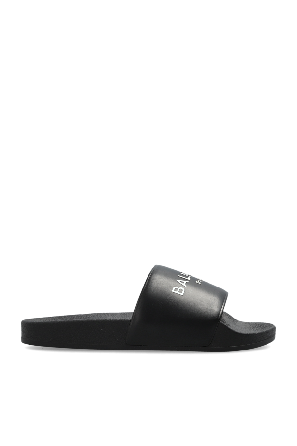 Rubber flip-flops with logo od Balmain Kids