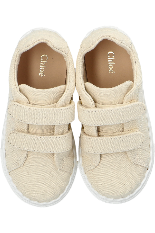 Chloé Kids Zapatillas deportivas con logo estampado