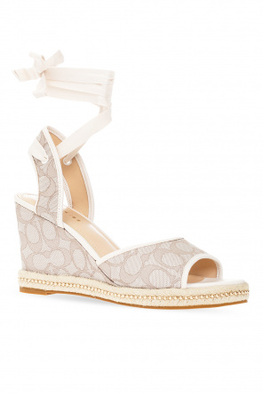 Coach ‘Page’ wedge sandals