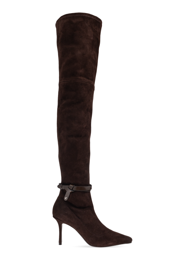 Suede heeled boots "Camie" od Jimmy Choo