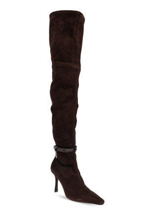 Jimmy Choo Suede heeled boots "Camie"