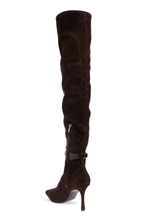 Jimmy Choo Suede heeled boots "Camie"