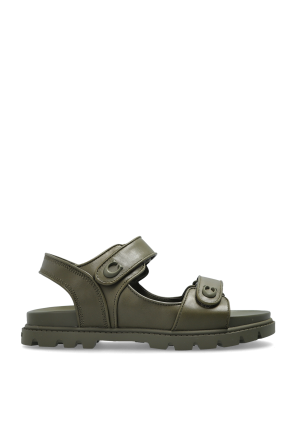 Sandalias con logo