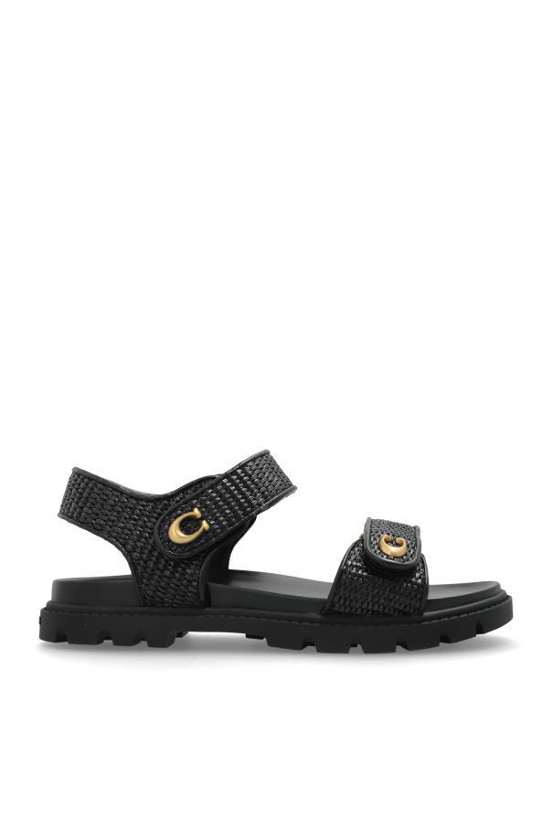 Sandals with logo od Coach