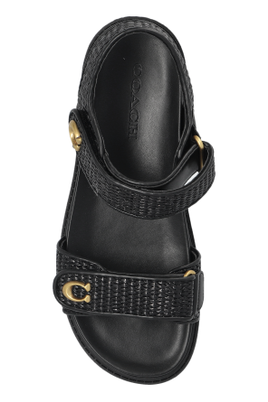 Coach Sandalias con logo