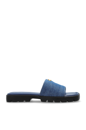 Denim slides od Coach
