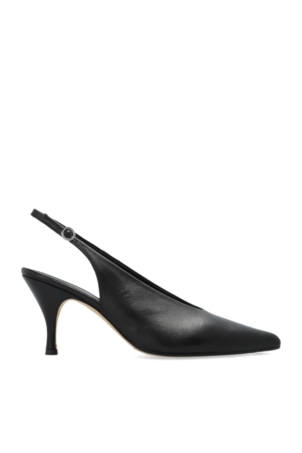 Leather heeled shoes ‘Carla’ od Aeyde