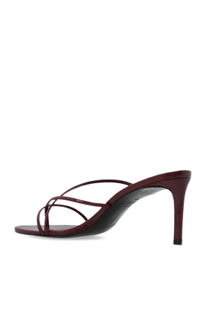 BLACK SUEDE STUDIO Heeled mules "Carla"