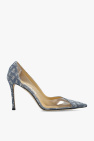 Jimmy Choo ‘Cass’ denim stiletto pumps