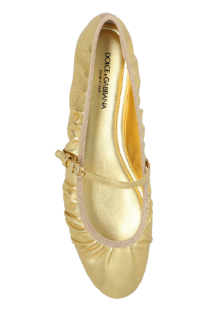 Dolce & Gabbana Leather Ballerinas