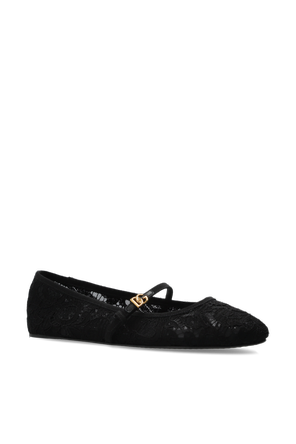 Dolce & Gabbana Lace ballet flats