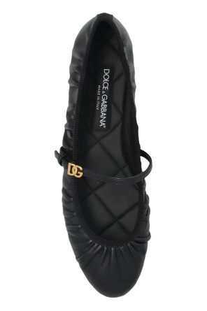 Dolce & Gabbana Bailarinas de cuero