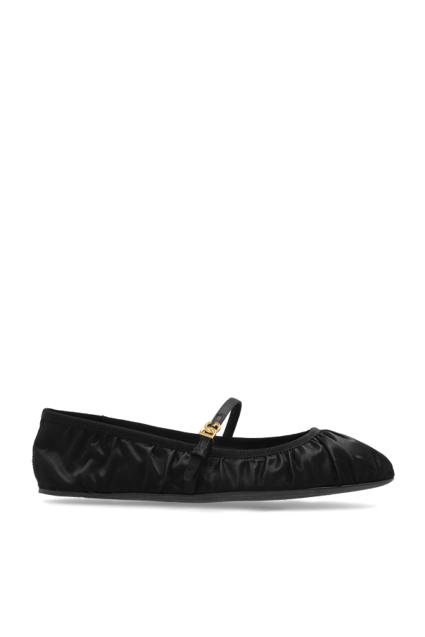 Satin Ballet Flats od Dolce & Gabbana