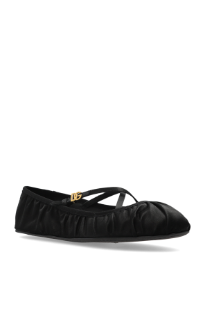 Dolce & Gabbana Satin-Ballerinas