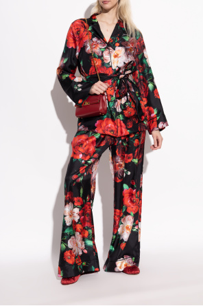 Dolce & Gabbana Satin Ballet Flats