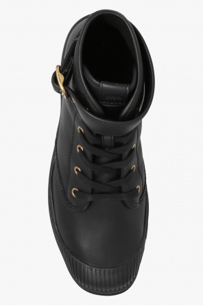 coach wrap Trooper’ leather boots