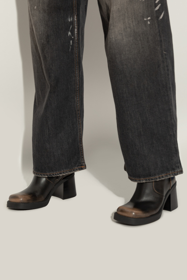 Coach Heeled ankle boots `Scuplt`