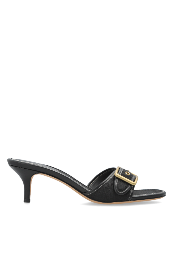 Heeled mules 