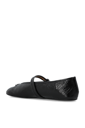 Coach bailarinas `SCULPTED CRINKLE`