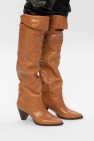 Isabel Marant BROWN ‘Lenskee’ heeled boots