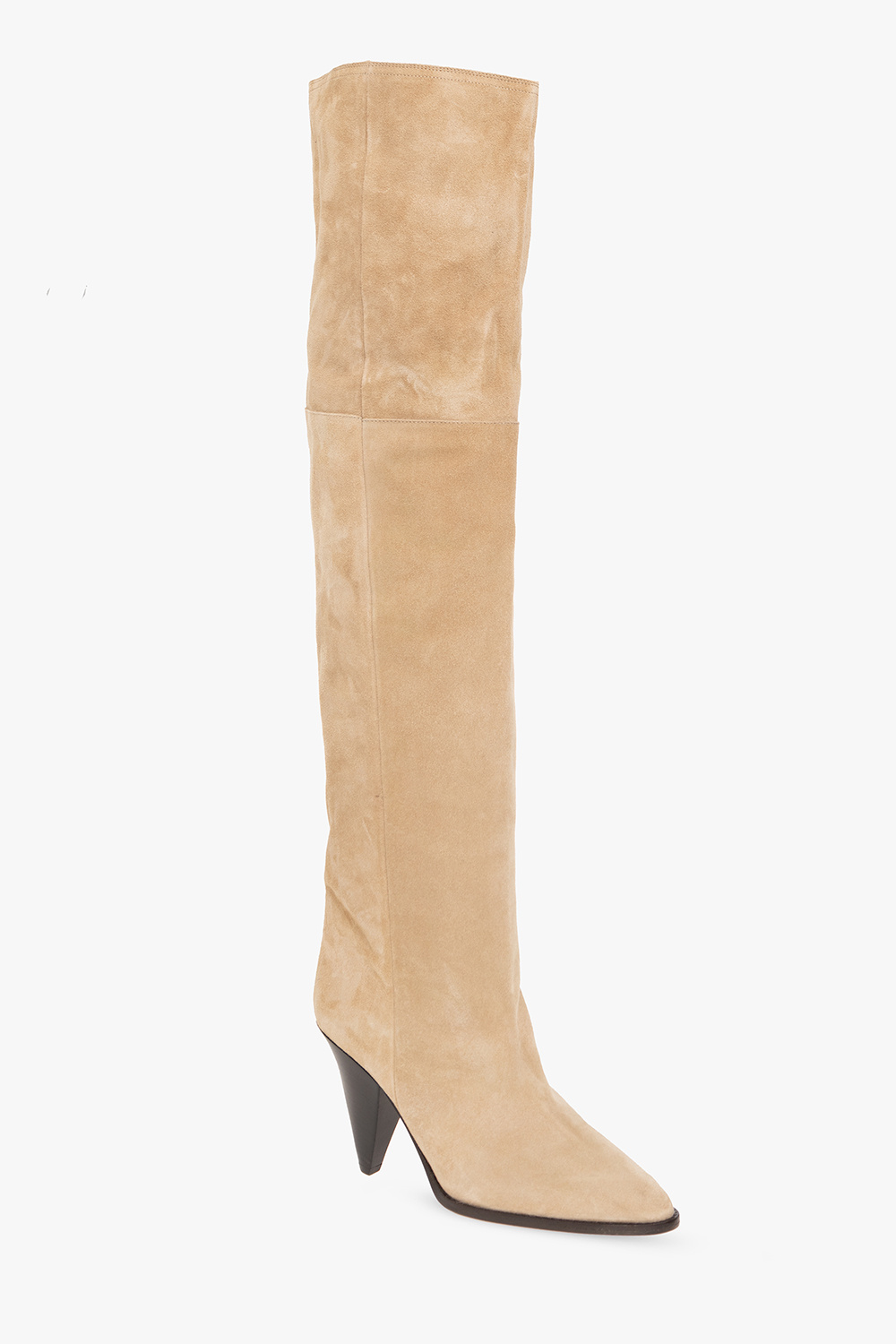 Isabel Marant ‘Riria’ suede heeled boots