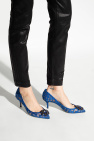 Dolce & Gabbana BLUE ‘Bellucci’ lace stiletto pumps