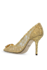Dolce & Gabbana GOLD Lace stiletto pumps