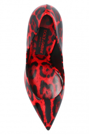 Dolce & Gabbana logo-sole platform boots Patterned stiletto pumps