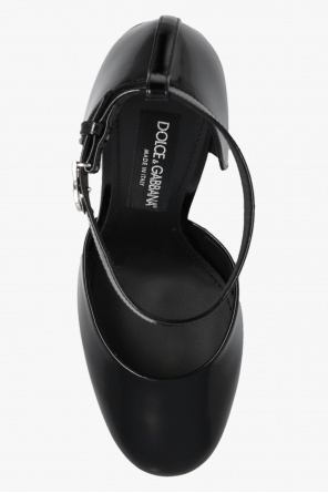 Dolce & Gabbana Lakierowane buty na platformie