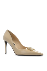 Dolce & Gabbana beige Patent leather pumps