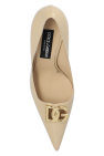 Dolce & Gabbana beige Patent leather pumps
