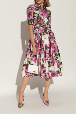 Dolce & Gabbana Floral motif heels