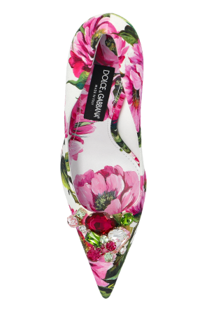 Dolce & Gabbana Floral motif heels