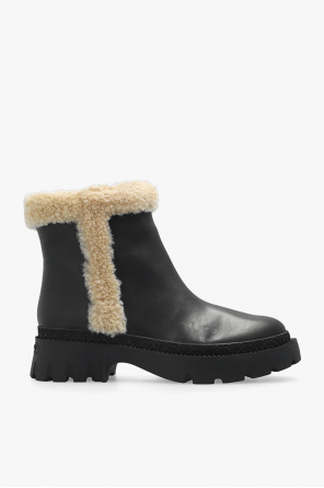 ‘jane’ leather ankle boots od Coach