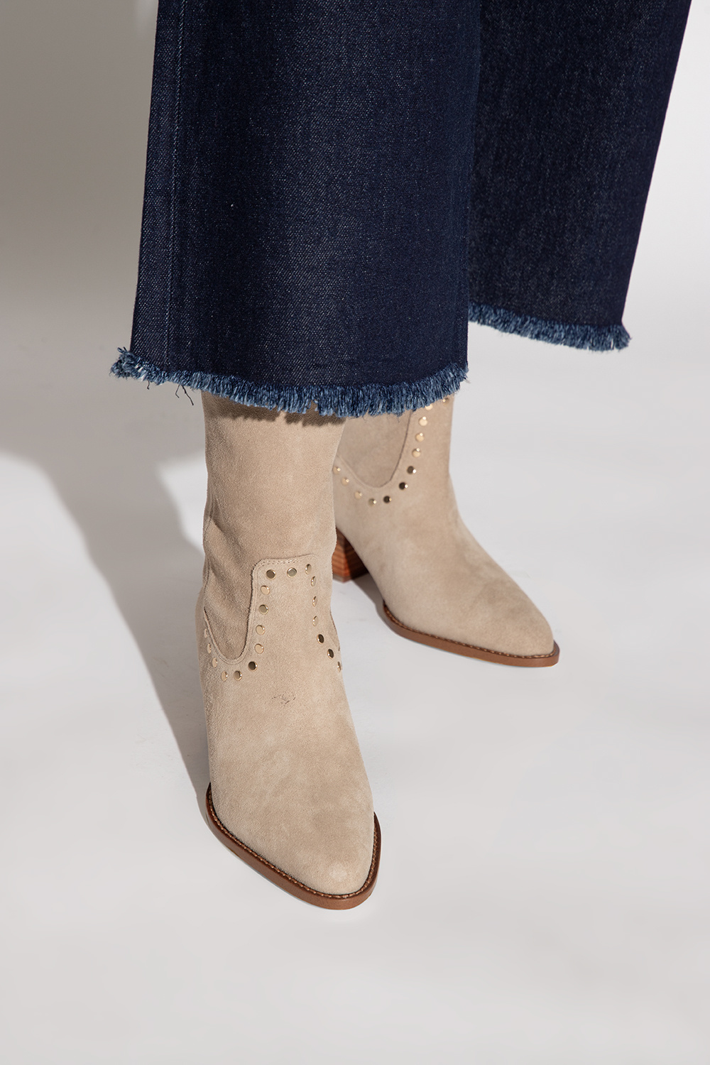 Coach 'Phoebe' heeled suede ankle boots | Women's Shoes | Vitkac