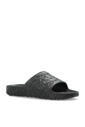Coach Rubber flip-flops with logo