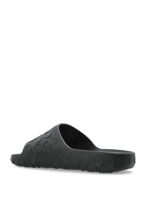 Coach Rubber flip-flops with logo