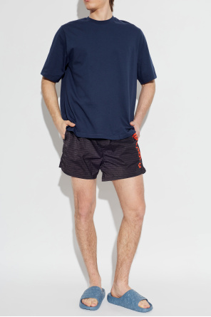 Coach Rubber flip-flops with logo